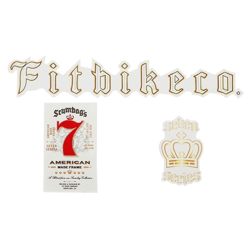 Fitbikeco Scumbag Frame Decal Set