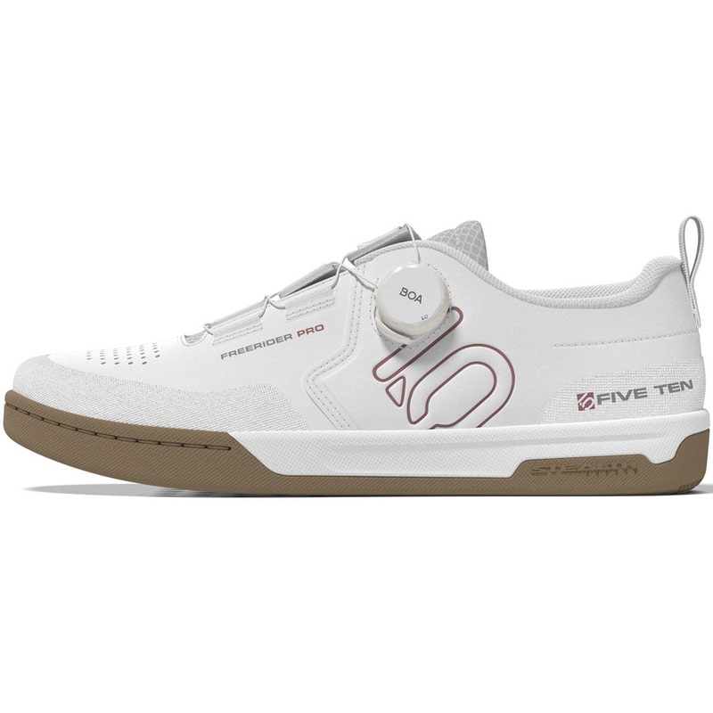 Five Ten Freerider Pro BOA Flat Shoes – Womens  FTWR White/Warm Clay/Gray Three 7.5
