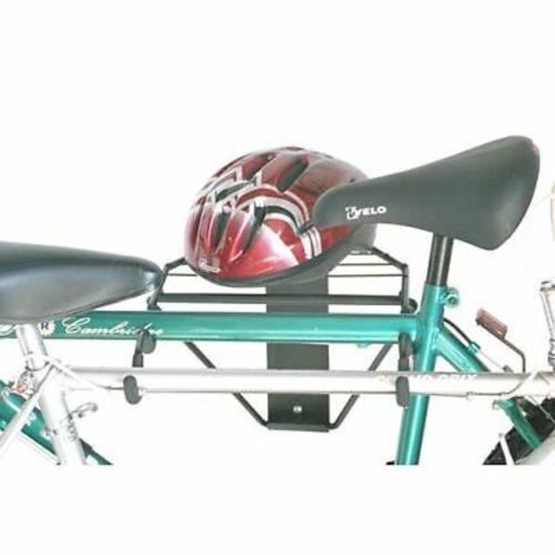 Gear Up Up & Away 2 Bike Horizontal Wall Rack 2 Bicycle Wall Mount Holder Shelf