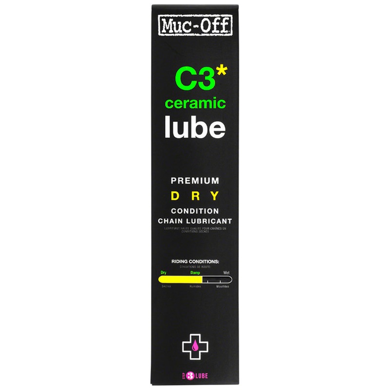 Muc-Off C3 Dry Ceramic Bike Chain Lube – 50ml, Drip