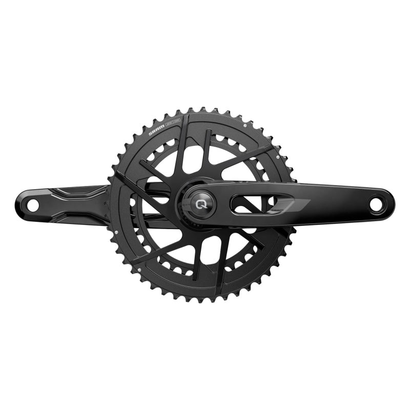 SRAM Rival AXS Power Meter Crankset – 170mm 12-Speed 46/33t 8-Bolt Direct Mount DUB PM Spindle Carbon E1
