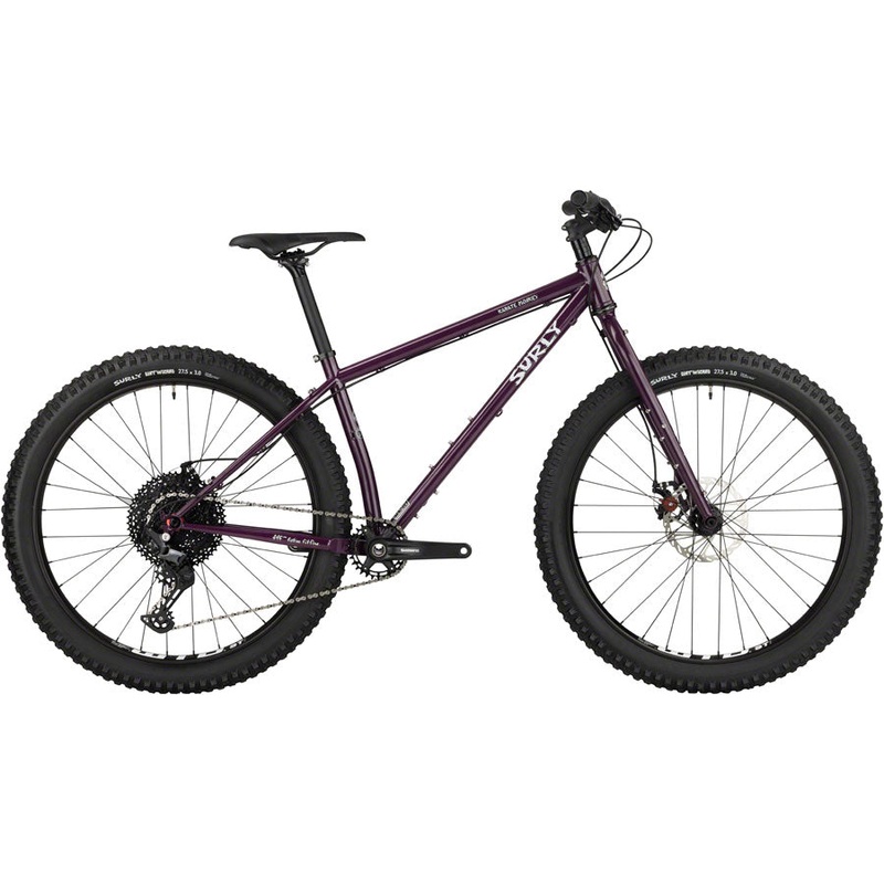 Surly Karate Monkey Bike – 27.5″, Steel, Organic Eggplant, Medium