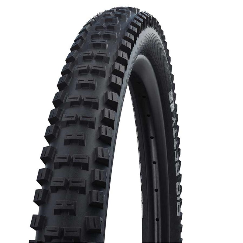 Schwalbe Big Betty Tire – 29 x 2.6 Tubeless Folding Black Evolution Line Addix Soft Super Gravity