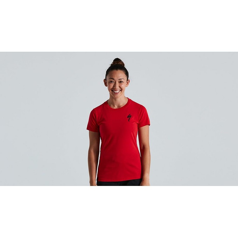 Specialized s-logo tee ss wmn flo red xl