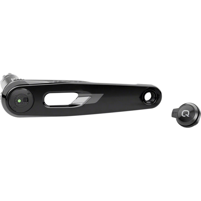 SRAM Rival AXS Wide Left Crank Arm and Power Meter Spindle Assembly – 160mm, 12/13-Speed, DUB PM Spindle, Carbon, E1