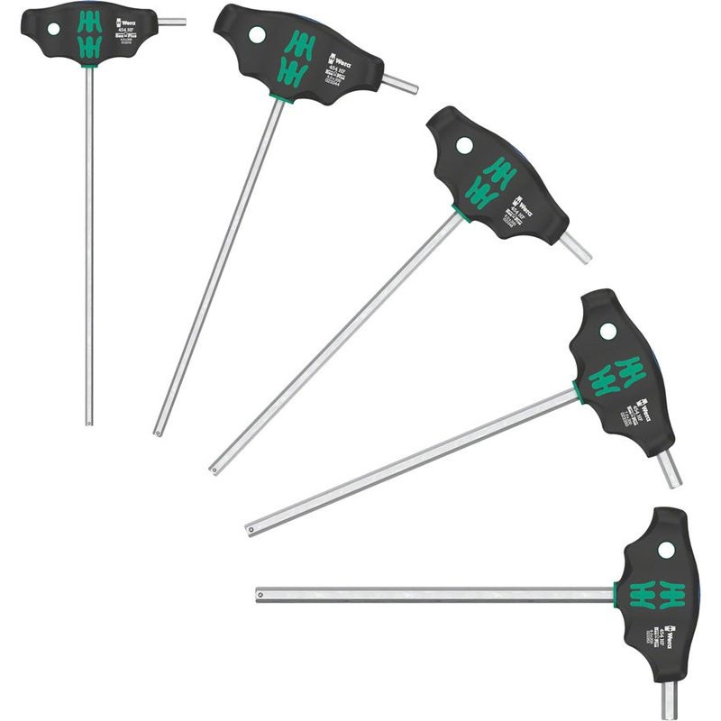 Wera 454/4 HF SHK T-Handle Driver Set 1