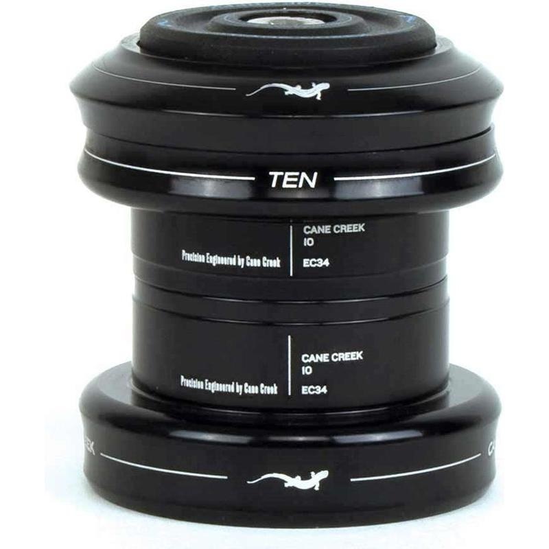 Cane Creek, 10-Series Ext. Cup Set Black 1-1/8″-34mm Head-Tube EC34/28.6|EC34/30