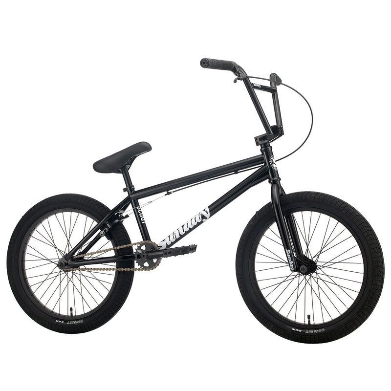 Sunday Scout 21″TT BMX Bike-Gloss Black