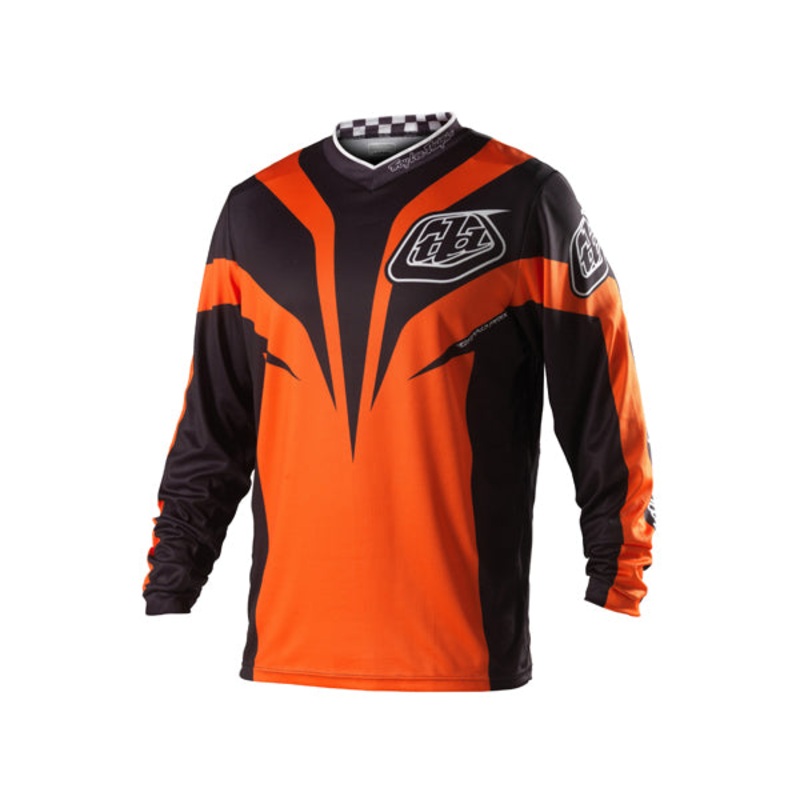 Troy Lee 2013 GP BMX Race Jersey-Mirage Orange/Black