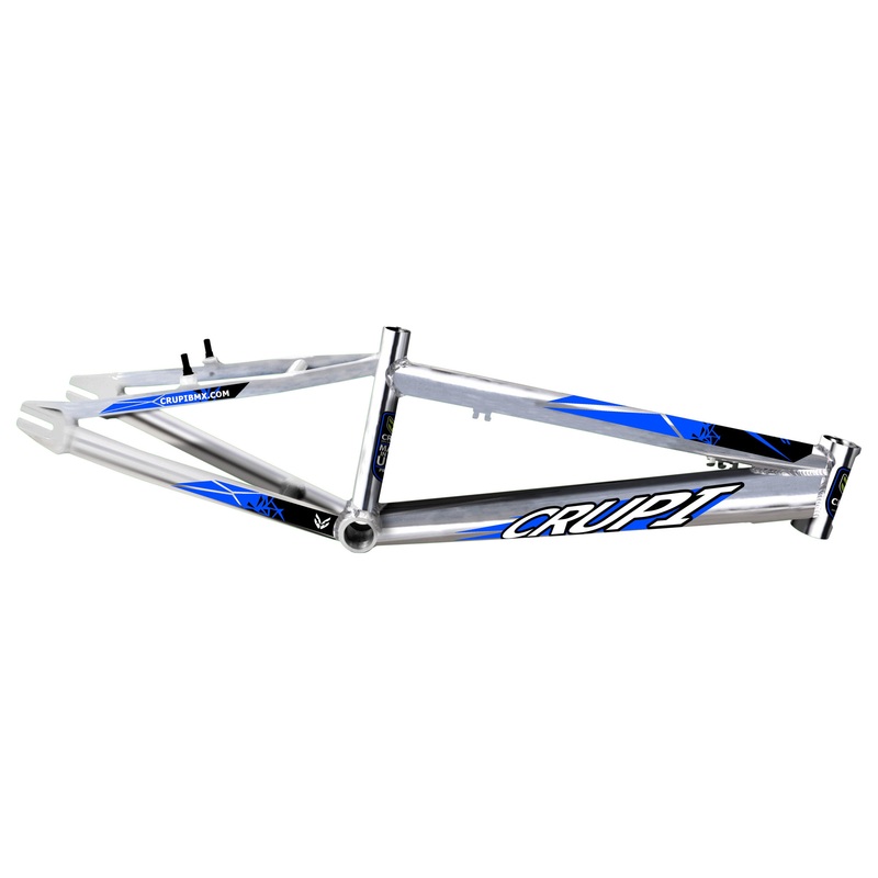 Crupi 2017 BMX Race Frame-Crystal Chrome
