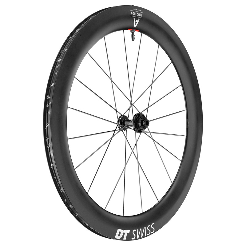 DT Swiss ARC 1100 DiCut 65 Front Wheel – 700 12 x 100mm Center-Lock Black