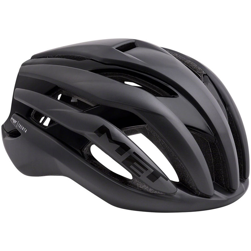 MET Trenta MIPS Helmet – Black Matte/Glossy Small