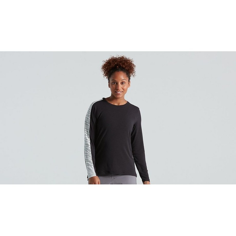 Specialized trail jersey ls wmn black xxl