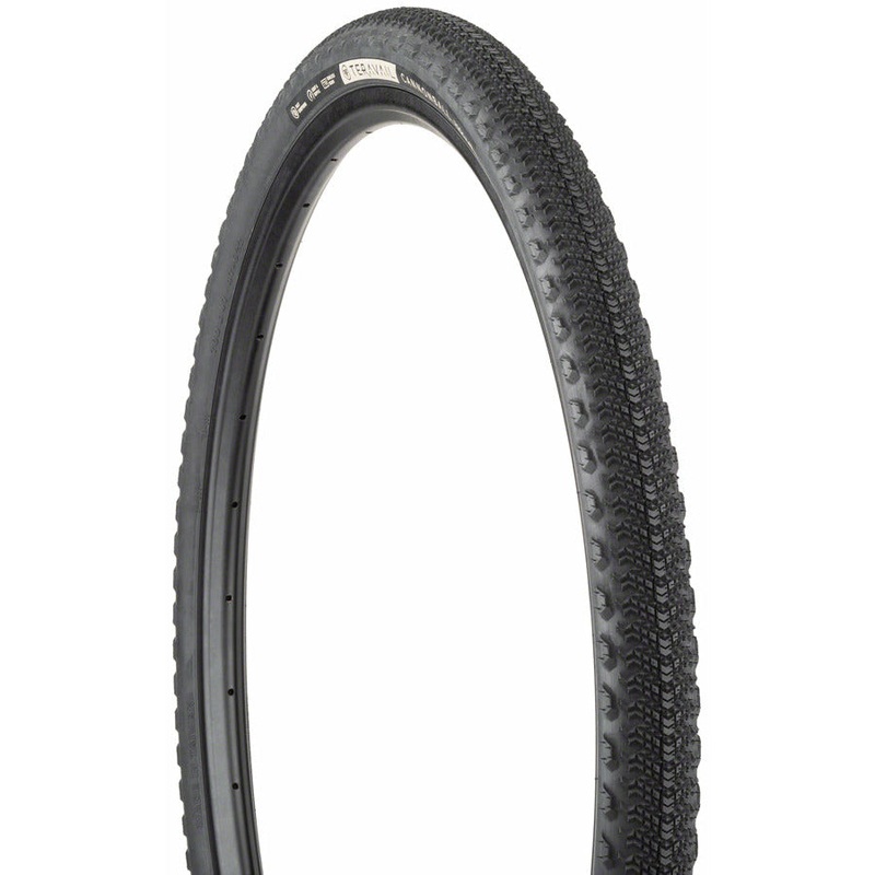 TERAVAIL CANNONBALL GRAVEL TIRE 700X47 TUBELESS FOLDING BLACK W/ LIGHT & SUPPLE CASING