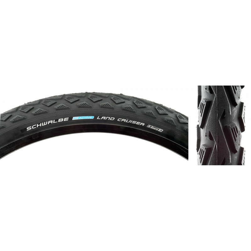 Tire Swb Land Cruiser 26X1.75 Active Twin K-Guard Black/Bsk Sbc Wire