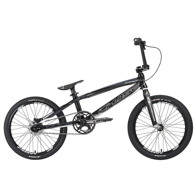 Chase Element Pro XL BMX Race Bike-Black/White