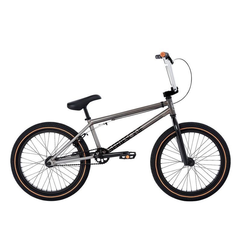Fit Series One LG 20.75″TT BMX Freestyle Bike-Gloss Clear