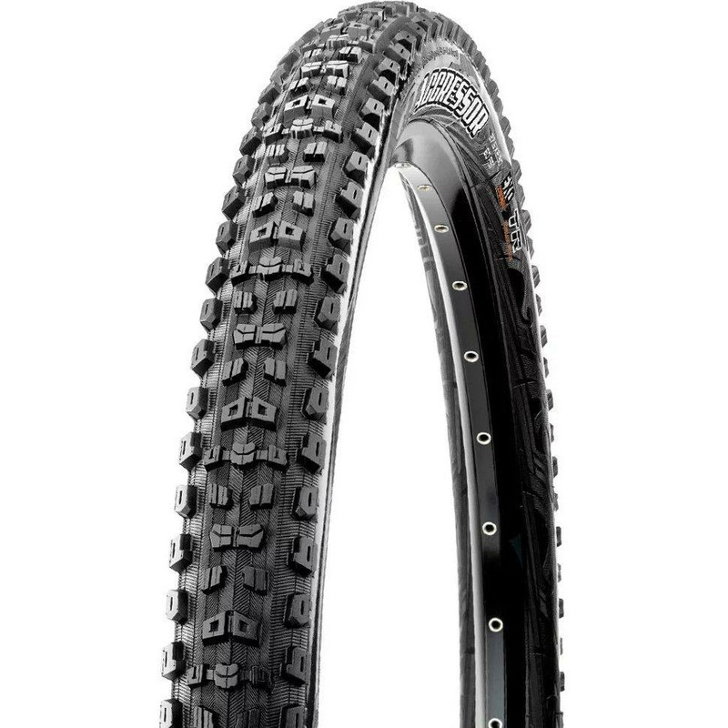 Maxxis Aggressor Tire 27.5 x 2.3 Tubeless, Folding, Dual, DD, Wide Trail, Mountain Bike Tire