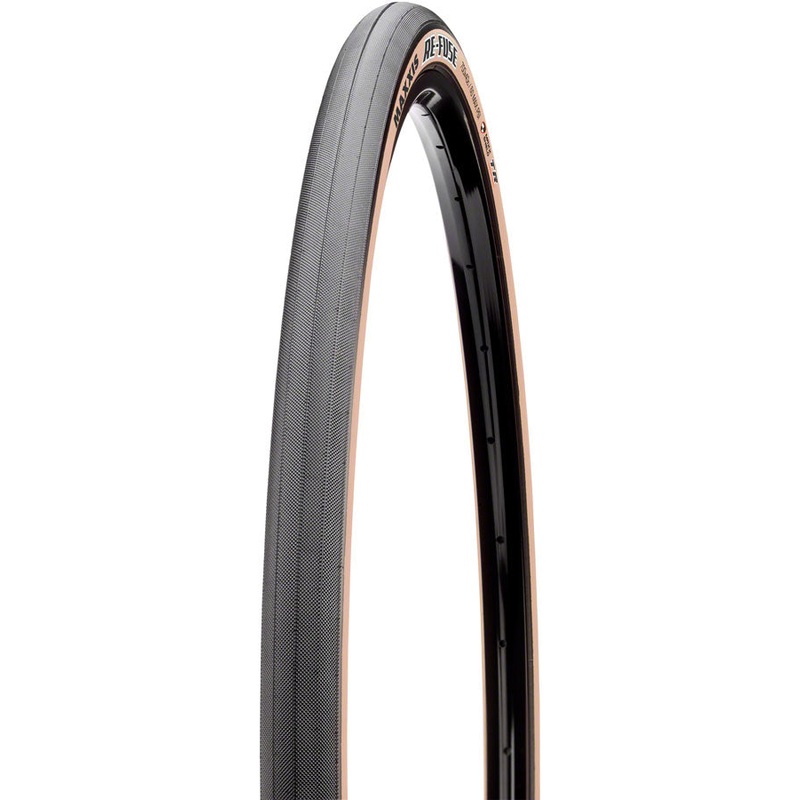 Maxxis Gravel Tire ReFuse 700 x 32 Tubeless Folding Dual MaxxShield Road Bike TB00334700