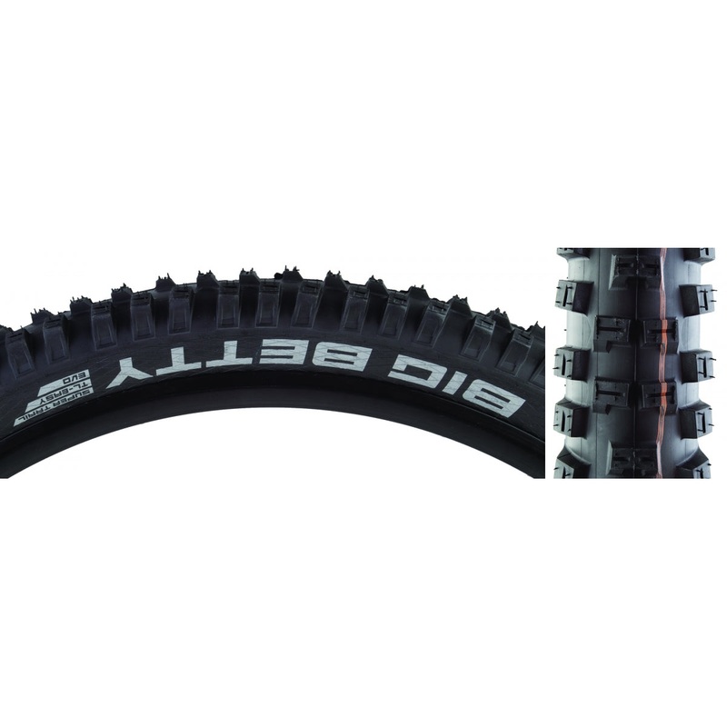 Tire Swb Big Betty Evo 29X2.6 S-Trail Black/Bsk Addix Soft Tlr Fold
