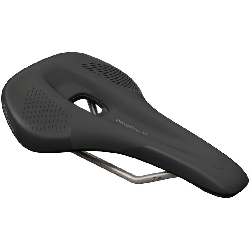 Ergon SR Allroad Comp Saddle – TiNox SL Black Mens Small/Medium