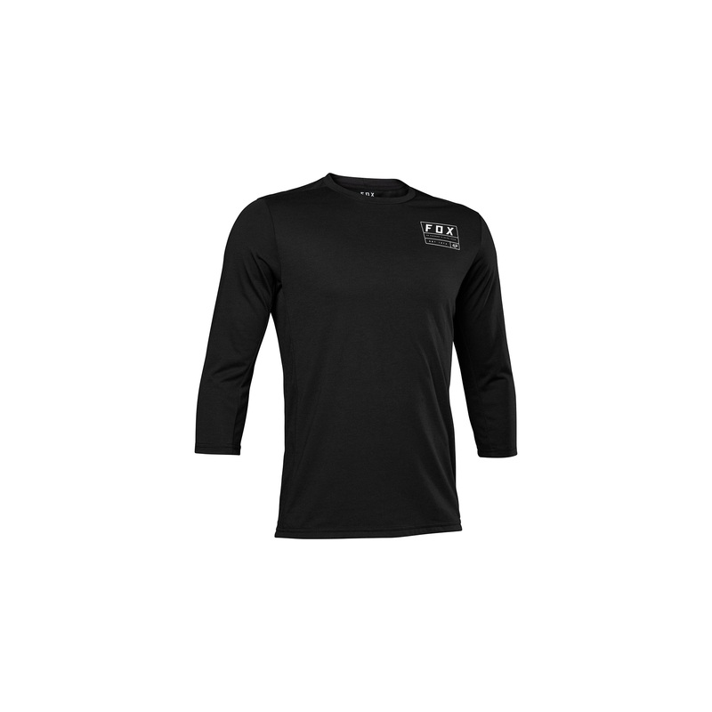 Fox Racing Ranger Iron 3/4 Sleeve Jersey Black