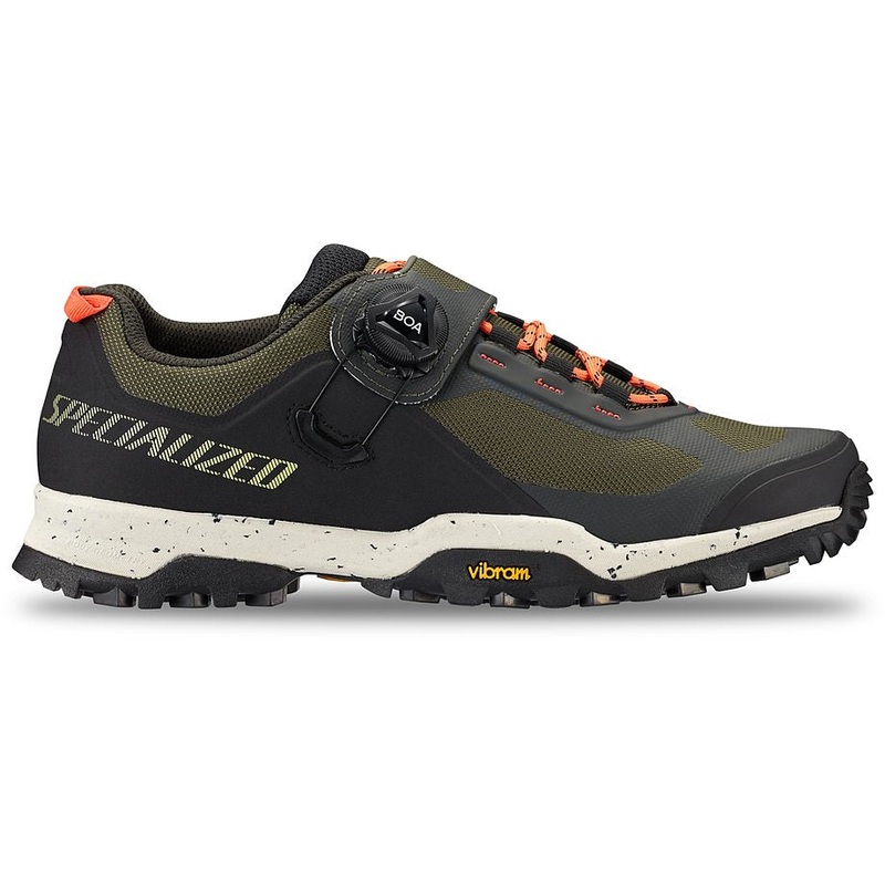 Specialized rime 2.0 shoe dark moss green/limestone/cactus bloom 36
