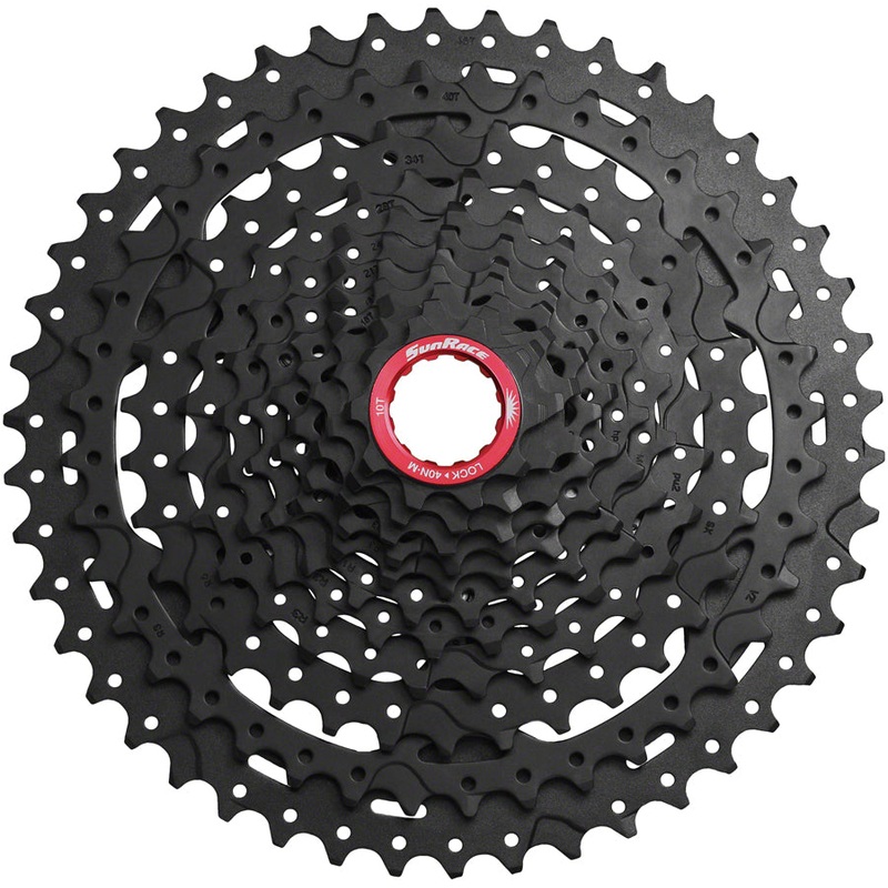 SunRace CSMX9X Cassette – 11-Speed 10-46t Black Chrome For XD Driver Body