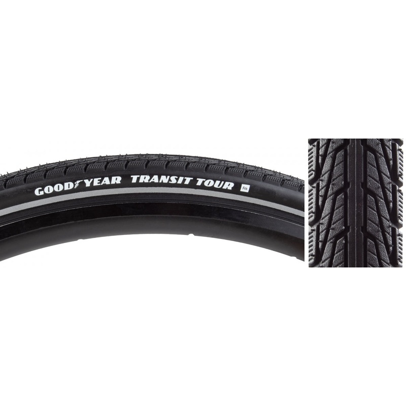 Tire Goodyear Transit Tour 700X40 Black/Ref Wire Dyc