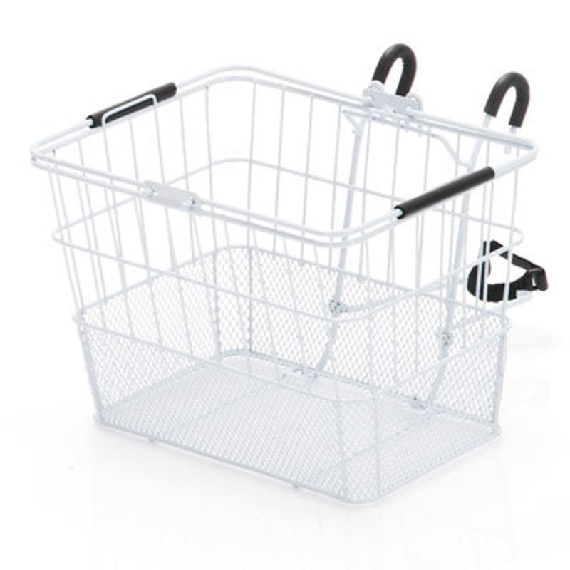 Uc Hook & Go Mesh Qr Basket White,13.5”W X 10”D X 10”H Hook & Go Basket Ultracycle Baskets
