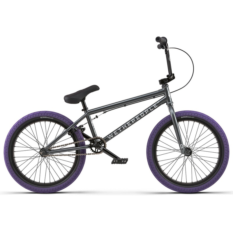 We The People CRS 20″ BMX Bike 20.25″ TT – Anthracite