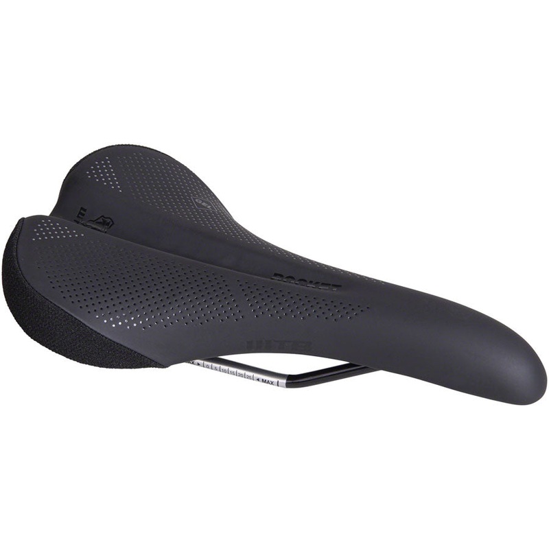WTB Rocket Saddle – Chromoly, Black, Medium
