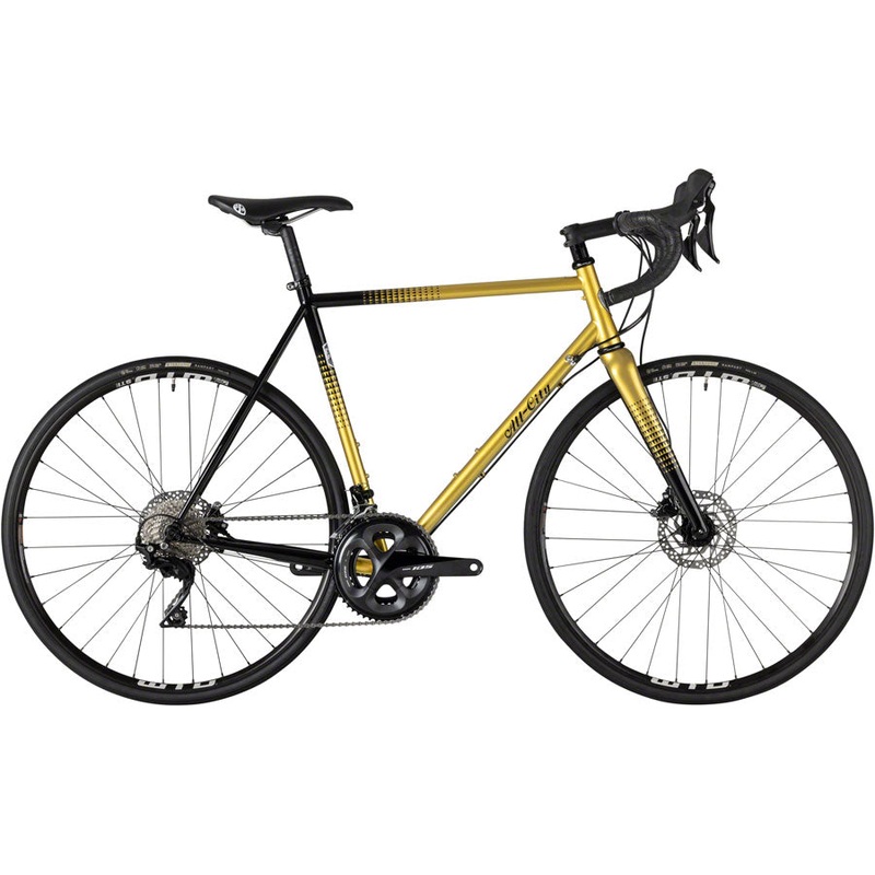 All-City Zig Zag Bike – 700c Steel 105 Golden Leopard 52cm