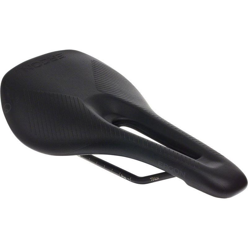 Ergon SR Pro Saddle – TiNnox Black Women’s Medium/Large