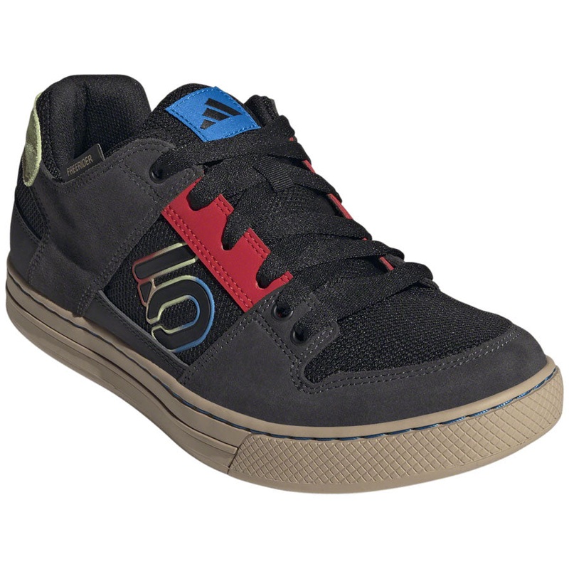 Five Ten Freerider Flat Shoes – Mens Core Black/Carbon/Red 9.5