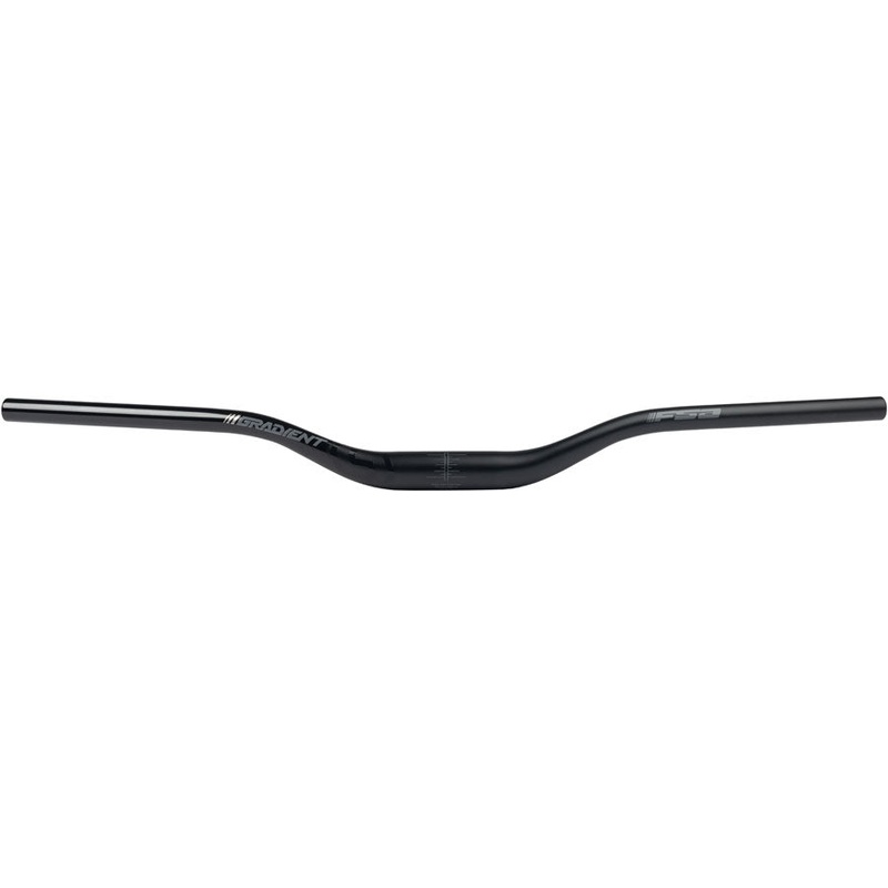 Full Speed Ahead Gradient Alloy Riser Handlebar – Aluminum 35mm Clamp 40mm Rise 800mm BLK