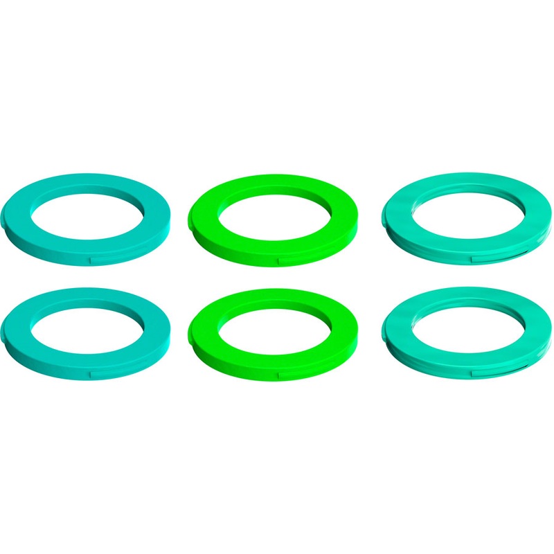 Magura 2-Piston Caliper Colored Cover Kit one Caliper Neon Green Cyan Mint