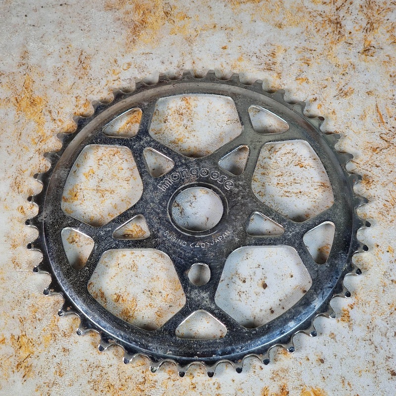 Mongoose Sugino Snowflake Sprocket 40T Chrome Used Survivor