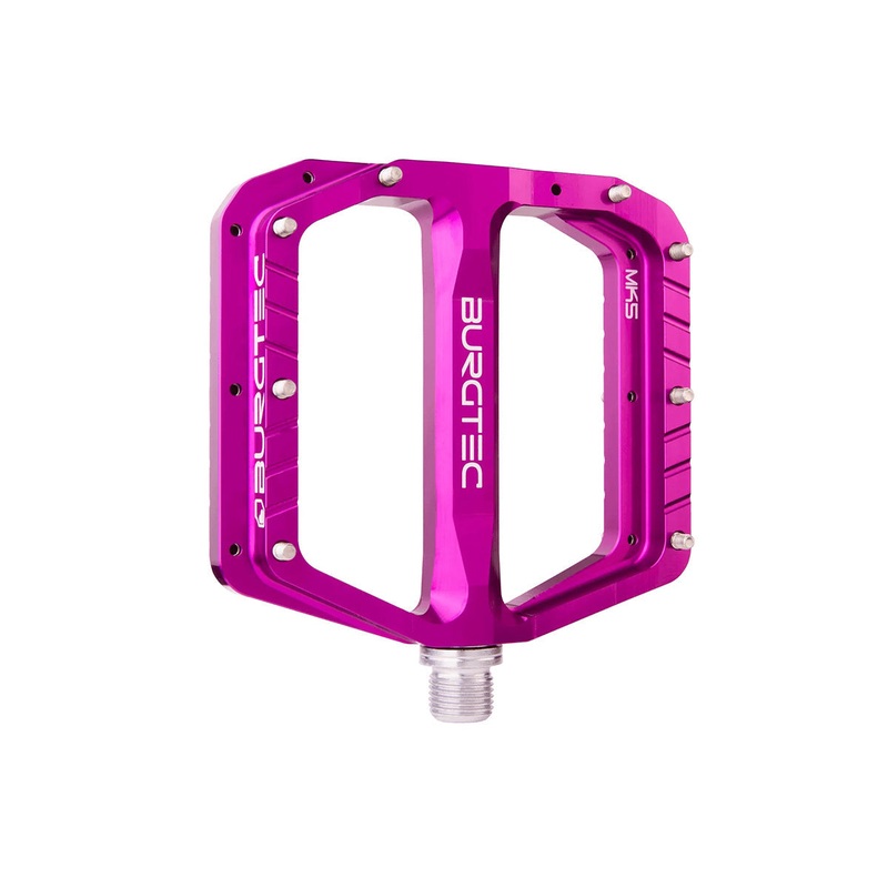 Burgtec Penthouse MK5 Flat Pedals – Purple Rain