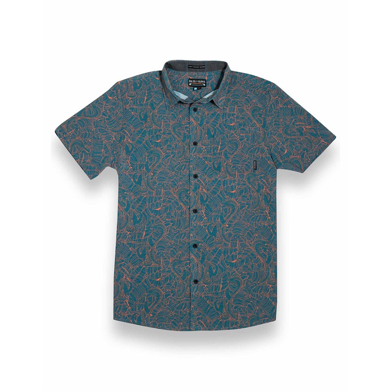 FAIR FIGHT GREEN – VAGABOND BUTTON UP