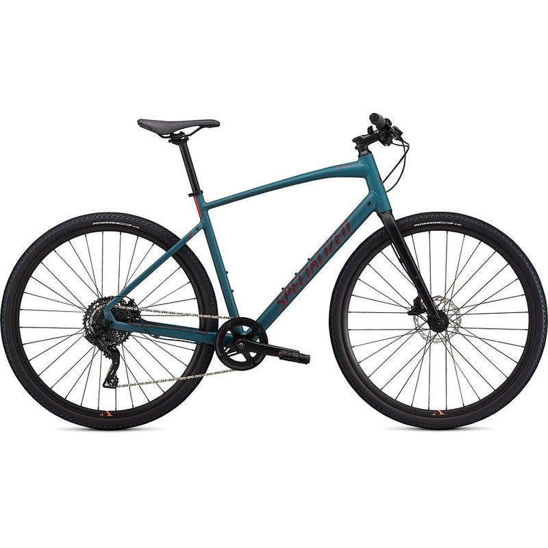 2021 Specialized sirrus x 2.0 bike dusty turquoise / black / rocket red xs