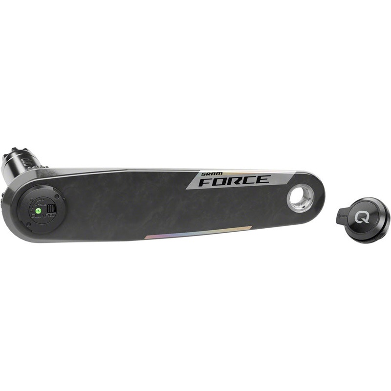 SRAM Force AXS Wide Left Crank Arm Power Meter Spindle Assembly – 170mm 12/13-Speed DUB PM Spindle Carbon E1