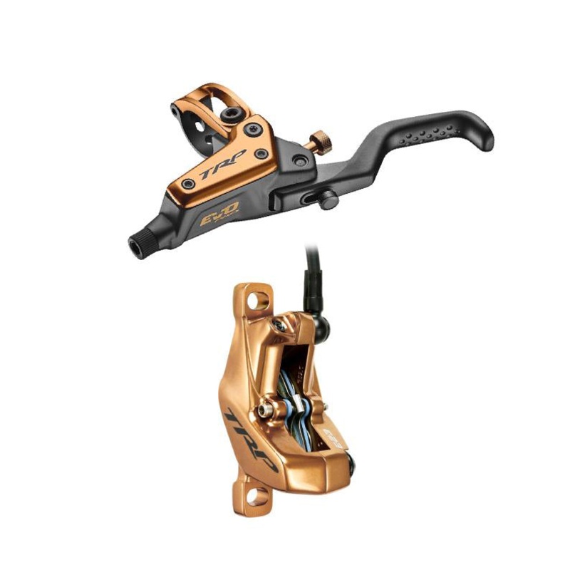 TRP DHR EVO Pro Disc Brake Front/Left – Gold (HD-M9040)
