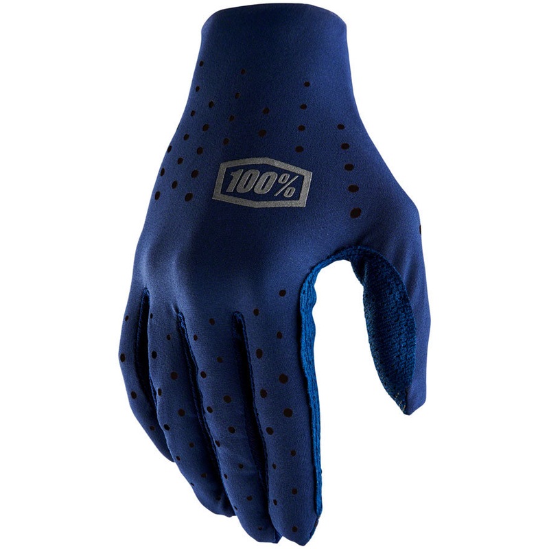 100% Sling Gloves – Navy Full Finger Large