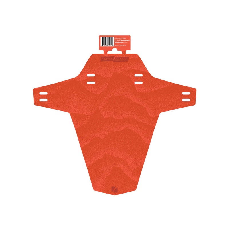 Ground Keeper Fender, Ridgelines Tangerine – Matte NLS