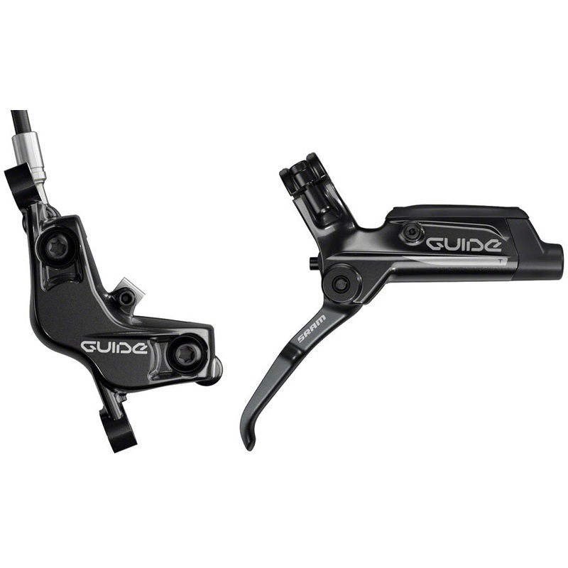 SRAM Guide T Disc Brake and Lever – Front, Hydraulic, Post Mount, Black, A1