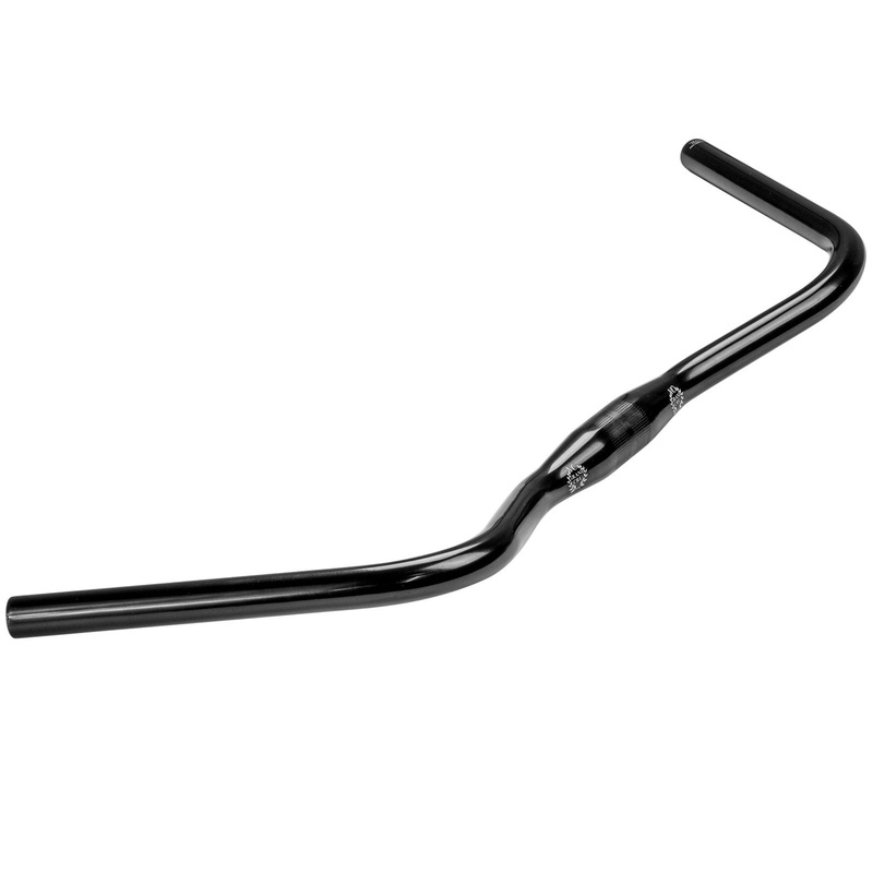 Velo Orange Granola Handlebar – 31.8 60 degree Sweep 30mm Rise 650mm width BLK