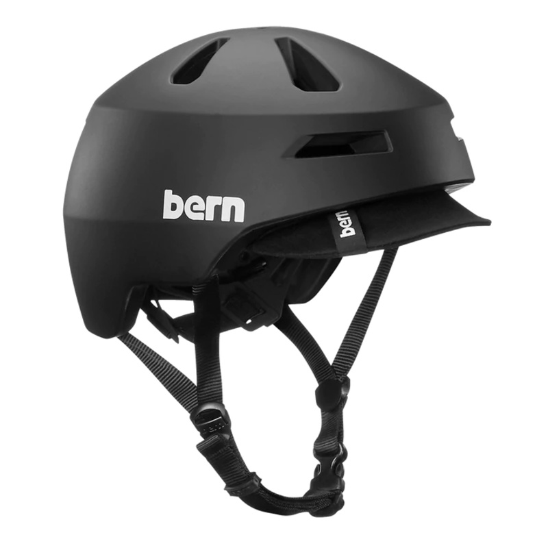 Bern Brentwood 2.0 Helmet with Visor – Matt Black