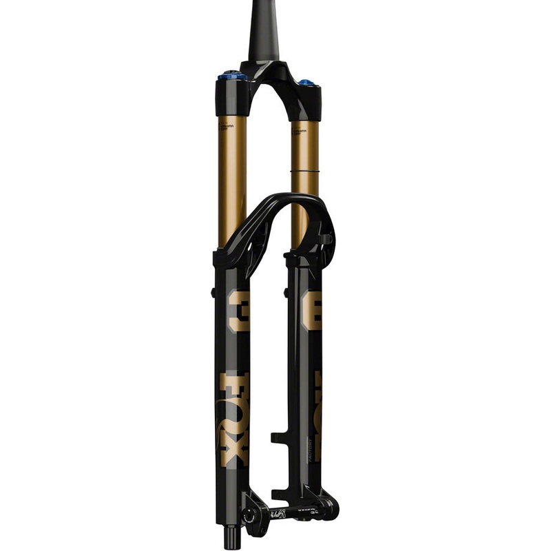 FOX 36 Factory Suspension Fork – 29″ 160 mm 15 x 110 mm Kabolt-X 44mm Offset GRIP X2 Damper 58HT Shiny BLK