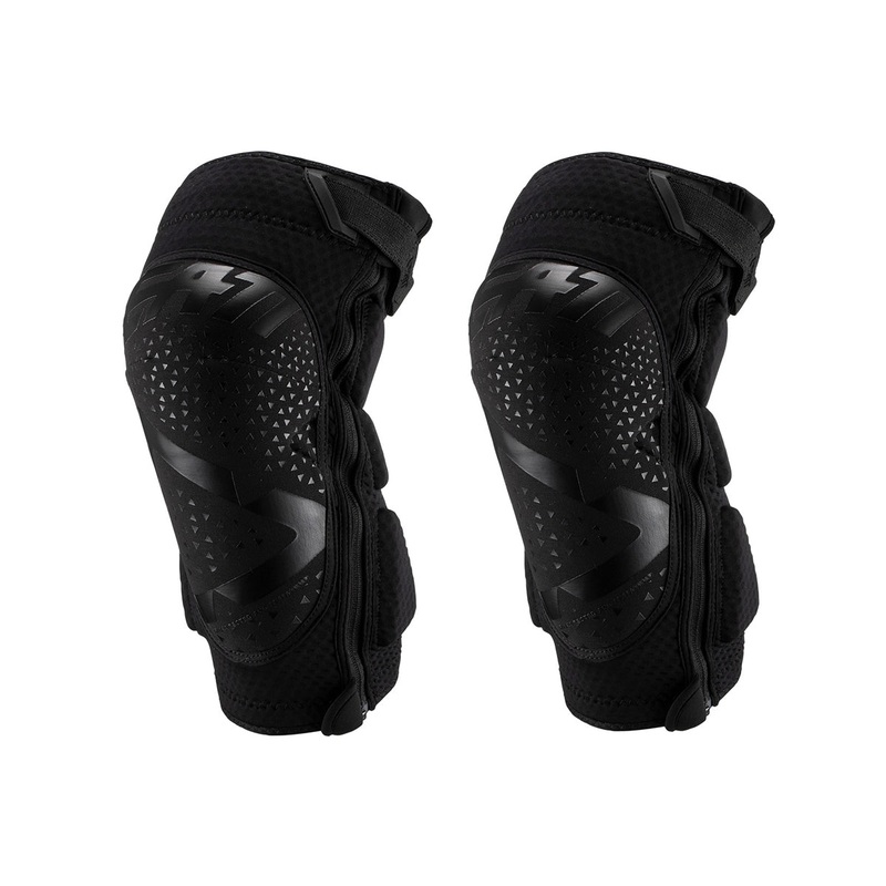 Leatt 3DF 5.0 Zip Knee Guard – Black